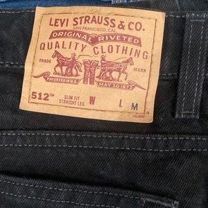 Black Levi jeans